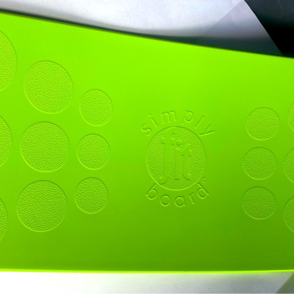Simply Fit Board excercise Shark Tank famous Bright Green in Great condition - Picture 1 of 7